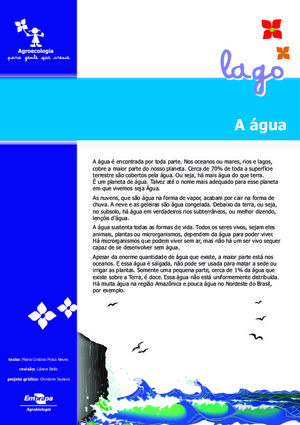 A água